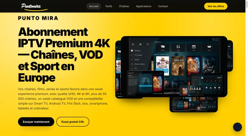 PUNTOMIRA - Premium IPTV